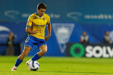 Pedro Carvalho seen during Liga Portugal game between teams of GD Estoril Praia and Sporting CP at Estadio Antonio Coimbra da Mota (Maciej Rogowski/Ball Raw Images)