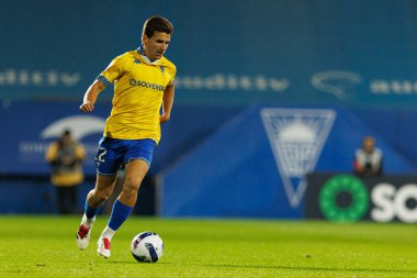 Pedro Carvalho seen during Liga Portugal game between teams of GD Estoril Praia and Sporting CP at Estadio Antonio Coimbra da Mota (Maciej Rogowski/Ball Raw Images)