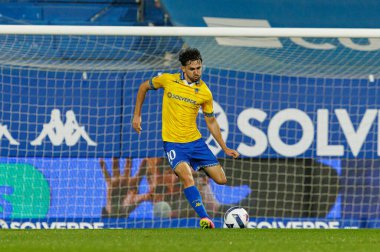 Jordan Holsgrove seen during Liga Portugal game between teams of GD Estoril Praia and Sporting CP at Estadio Antonio Coimbra da Mota (Maciej Rogowski/Ball Raw Images)
