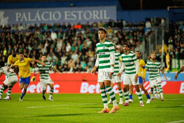 Giorgos Vagiannidis seen during Liga Portugal game between teams of GD Estoril Praia and Sporting CP at Estadio Antonio Coimbra da Mota (Maciej Rogowski/Ball Raw Images)