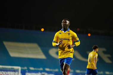 Patrick de Paula seen during Liga Portugal game between teams of GD Estoril Praia and Sporting CP at Estadio Antonio Coimbra da Mota (Maciej Rogowski/Ball Raw Images)