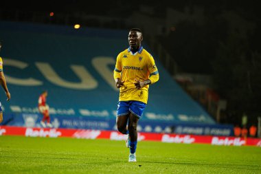 Patrick de Paula seen during Liga Portugal game between teams of GD Estoril Praia and Sporting CP at Estadio Antonio Coimbra da Mota (Maciej Rogowski/Ball Raw Images)