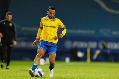 Joao Carvalho seen during Liga Portugal game between teams of GD Estoril Praia and Sporting CP at Estadio Antonio Coimbra da Mota (Maciej Rogowski/Ball Raw Images)
