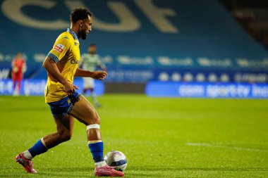 Rafik Guitane seen during Liga Portugal game between teams of GD Estoril Praia and Sporting CP at Estadio Antonio Coimbra da Mota (Maciej Rogowski/Ball Raw Images)