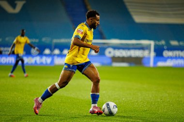 Rafik Guitane seen during Liga Portugal game between teams of GD Estoril Praia and Sporting CP at Estadio Antonio Coimbra da Mota (Maciej Rogowski/Ball Raw Images)