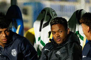 Geny Catamo seen during Liga Portugal game between teams of GD Estoril Praia and Sporting CP at Estadio Antonio Coimbra da Mota (Maciej Rogowski/Ball Raw Images)
