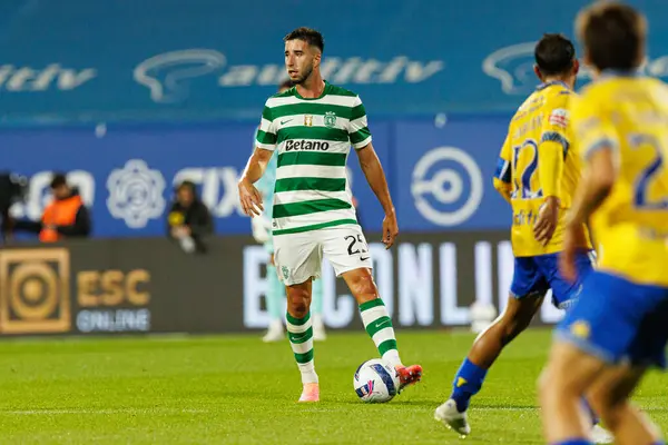 Goncalo Inacio seen during Liga Portugal game between teams of GD Estoril Praia and Sporting CP at Estadio Antonio Coimbra da Mota (Maciej Rogowski/Ball Raw Images)