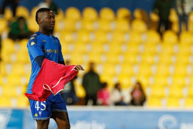 Patrick de Paula seen during Liga Portugal game between teams of GD Estoril Praia and Sporting CP at Estadio Antonio Coimbra da Mota (Maciej Rogowski/Ball Raw Images)