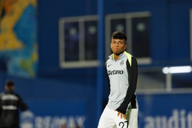 Alisson Santos seen during Liga Portugal game between teams of GD Estoril Praia and Sporting CP at Estadio Antonio Coimbra da Mota (Maciej Rogowski/Ball Raw Images)