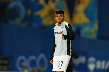 Alisson Santos seen during Liga Portugal game between teams of GD Estoril Praia and Sporting CP at Estadio Antonio Coimbra da Mota (Maciej Rogowski/Ball Raw Images)