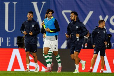 Francisco Trincao seen during Liga Portugal game between teams of GD Estoril Praia and Sporting CP at Estadio Antonio Coimbra da Mota (Maciej Rogowski/Ball Raw Images)