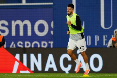 Goncalo Inacio seen during Liga Portugal game between teams of GD Estoril Praia and Sporting CP at Estadio Antonio Coimbra da Mota (Maciej Rogowski/Ball Raw Images)