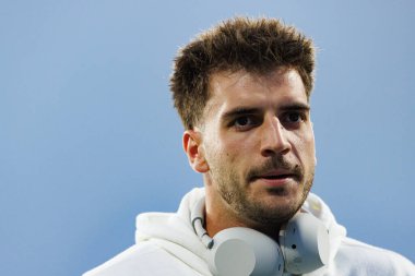 Fotis Ioannidis seen during Liga Portugal game between teams of GD Estoril Praia and Sporting CP at Estadio Antonio Coimbra da Mota (Maciej Rogowski/Ball Raw Images)