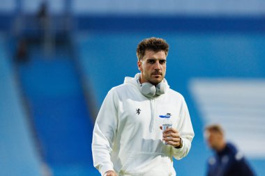 Fotis Ioannidis seen during Liga Portugal game between teams of GD Estoril Praia and Sporting CP at Estadio Antonio Coimbra da Mota (Maciej Rogowski/Ball Raw Images)