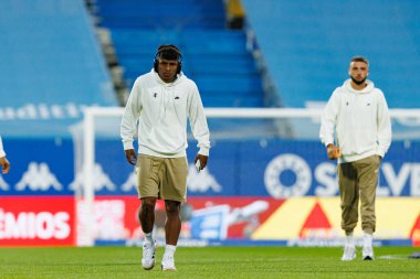 Alisson Santos seen during Liga Portugal game between teams of GD Estoril Praia and Sporting CP at Estadio Antonio Coimbra da Mota (Maciej Rogowski/Ball Raw Images)