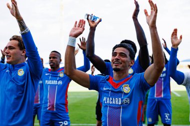 Nabil Touaizi  seen during Liga Portugal game between teams of FC Alverca and  Vitoria SC (Maciej Rogowski/Ball Raw Images)