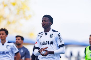 Noah Saviolo  seen during Liga Portugal game between teams of FC Alverca and  Vitoria SC (Maciej Rogowski/Ball Raw Images)