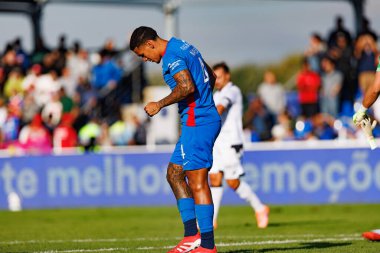 Kaiky Naves  seen during Liga Portugal game between teams of FC Alverca and  Vitoria SC (Maciej Rogowski/Ball Raw Images)