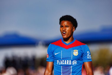 Francisco Chissumba  seen during Liga Portugal game between teams of FC Alverca and  Vitoria SC (Maciej Rogowski/Ball Raw Images)