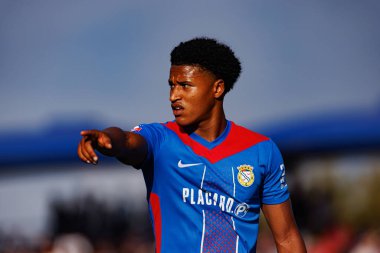 Francisco Chissumba  seen during Liga Portugal game between teams of FC Alverca and  Vitoria SC (Maciej Rogowski/Ball Raw Images)