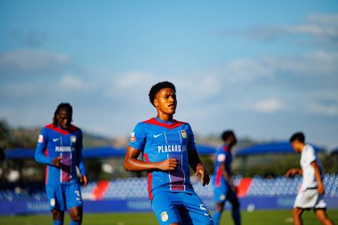 Francisco Chissumba  seen during Liga Portugal game between teams of FC Alverca and  Vitoria SC (Maciej Rogowski/Ball Raw Images)