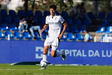 Oscar Rivas  seen during Liga Portugal game between teams of FC Alverca and  Vitoria SC (Maciej Rogowski/Ball Raw Images)