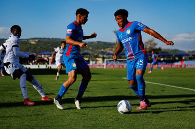 Francisco Chissumba  seen during Liga Portugal game between teams of FC Alverca and  Vitoria SC (Maciej Rogowski/Ball Raw Images)
