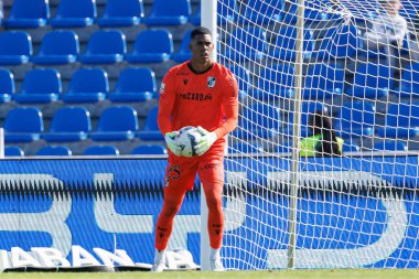 Juan Castillo  seen during Liga Portugal game between teams of FC Alverca and  Vitoria SC (Maciej Rogowski/Ball Raw Images)