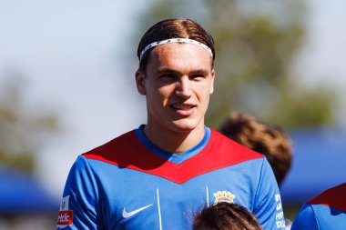 Marko Milovanovic Marezi  seen during Liga Portugal game between teams of FC Alverca and  Vitoria SC (Maciej Rogowski/Ball Raw Images)