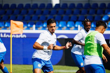 Nabil Touaizi  seen during Liga Portugal game between teams of FC Alverca and  Vitoria SC (Maciej Rogowski/Ball Raw Images)