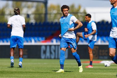 Abderrahmane Soumare  seen during Liga Portugal game between teams of FC Alverca and  Vitoria SC (Maciej Rogowski/Ball Raw Images)