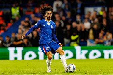 Marc Cucurella seen during Champions League league phase game between Chelsea FC and  SL Benfica (Maciej Rogowski/ Ball Raw Images)