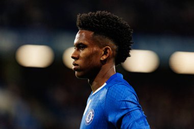 Estevao seen during Champions League league phase game between Chelsea FC and  SL Benfica (Maciej Rogowski/ Ball Raw Images)