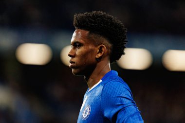 Estevao seen during Champions League league phase game between Chelsea FC and  SL Benfica (Maciej Rogowski/ Ball Raw Images)