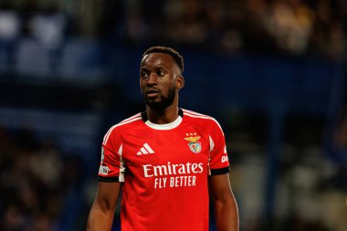 Dodi Lukebakio seen during Champions League league phase game between Chelsea FC and  SL Benfica (Maciej Rogowski/ Ball Raw Images)