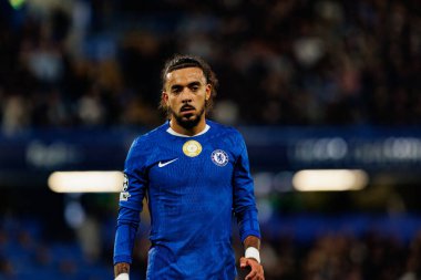 Malo Gusto seen during Champions League league phase game between Chelsea FC and  SL Benfica (Maciej Rogowski/ Ball Raw Images)