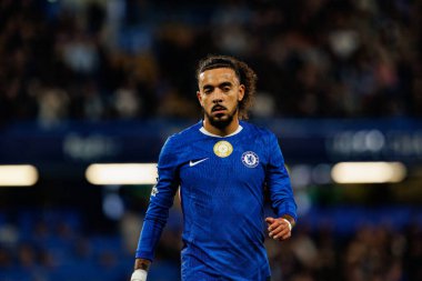 Malo Gusto seen during Champions League league phase game between Chelsea FC and  SL Benfica (Maciej Rogowski/ Ball Raw Images)