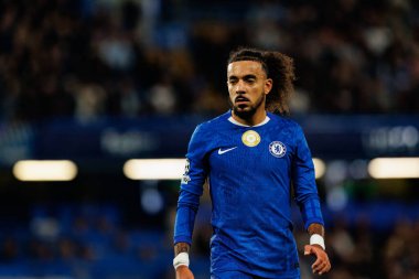 Malo Gusto seen during Champions League league phase game between Chelsea FC and  SL Benfica (Maciej Rogowski/ Ball Raw Images)