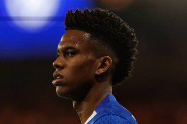 Estevao seen during Champions League league phase game between Chelsea FC and  SL Benfica (Maciej Rogowski/ Ball Raw Images)