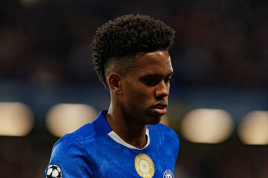 Estevao seen during Champions League league phase game between Chelsea FC and  SL Benfica (Maciej Rogowski/ Ball Raw Images)