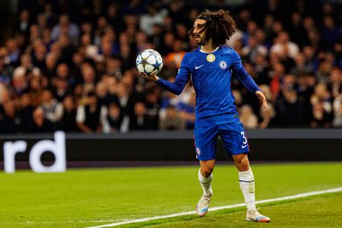 Marc Cucurella seen during Champions League league phase game between Chelsea FC and  SL Benfica (Maciej Rogowski/ Ball Raw Images)