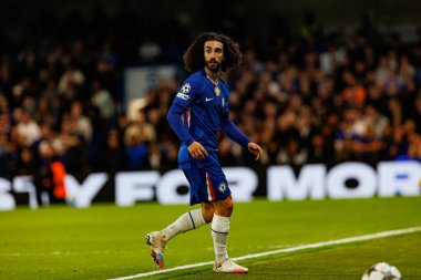 Marc Cucurella seen during Champions League league phase game between Chelsea FC and  SL Benfica (Maciej Rogowski/ Ball Raw Images)