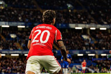 Richard Rios seen during Champions League league phase game between Chelsea FC and  SL Benfica (Maciej Rogowski/ Ball Raw Images)