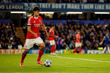 Antonio Silva seen during Champions League league phase game between Chelsea FC and  SL Benfica (Maciej Rogowski/ Ball Raw Images)