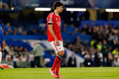 Antonio Silva seen during Champions League league phase game between Chelsea FC and  SL Benfica (Maciej Rogowski/ Ball Raw Images)