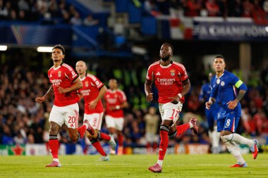 Dodi Lukebakio seen during Champions League league phase game between Chelsea FC and  SL Benfica (Maciej Rogowski/ Ball Raw Images)