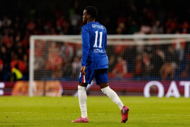Jamie Gittens  seen during Champions League league phase game between Chelsea FC and  SL Benfica (Maciej Rogowski/ Ball Raw Images)