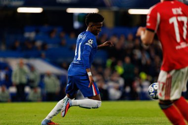 Estevao seen during Champions League league phase game between Chelsea FC and  SL Benfica (Maciej Rogowski/ Ball Raw Images)