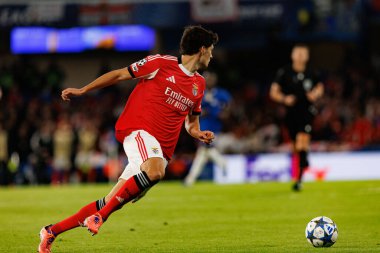Antonio Silva seen during Champions League league phase game between Chelsea FC and  SL Benfica (Maciej Rogowski/ Ball Raw Images)