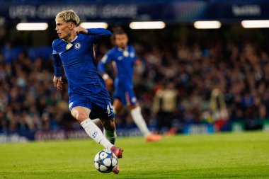 Alejandro Garnacho seen during Champions League league phase game between Chelsea FC and  SL Benfica (Maciej Rogowski/ Ball Raw Images)
